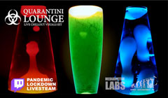 Quarantini Lounge - A Livestream of Live VJ visuals to Ambient Chillout Electronic Music - Weekly Livestream Show on Twitch during Pandemic Lockdown